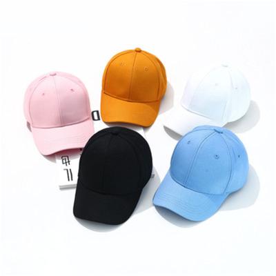 China Hot Selling Cotton Print JOINT Logo Custom Baseball Cap Embroidery Logo New York 6 Panel Black Children Kids Baseball Sports Caps Hat for sale