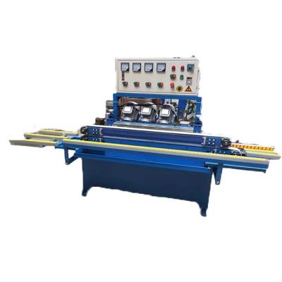 China Hotels 10.5kw Glass Equipment Deep-processing Glass Grinding Machine For Glass Inverted Angle Grinder Machine for sale