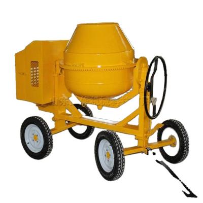 China Diesel Small Mixer Hotels 350L Mortar Concrete Mixer Site Construction Aggregate Mixer for sale