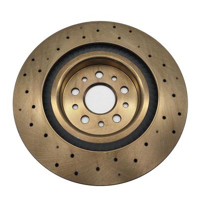 China High Quality HT-250 Gray Cast Iron Auto Parts Car Rear Rotor Brake Disc OEM 670035019 For Maserati Ghibli for sale