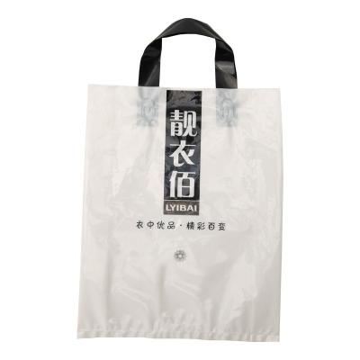 China High Quality Unique Polyethylene Moisture Proof Guaranteed Plastic Tote Bags Large With Handle for sale