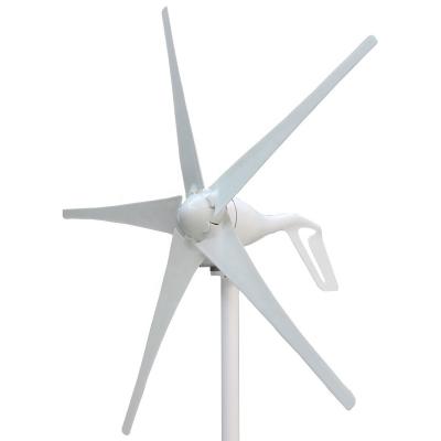 China Nylon Fiber Wind Generator 12v 24v 400w HAWT Horizontal Wind Turbine for sale