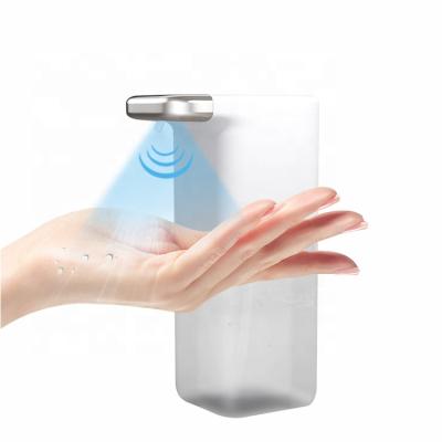 China Foam Soap Dispenser New Contracted Design Improve Packaging 450ml Electric Automatic Smart Sensor Automatic Liquid Hand Sanitizing Soap Dispenser for sale