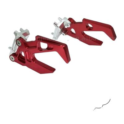 China Decoration Kawasaki NINJA 300 Fork Calipers CNC Aluminum Alloy Rear Swingarm Chain Adjuster For Motorcycles Modification Accessories for sale