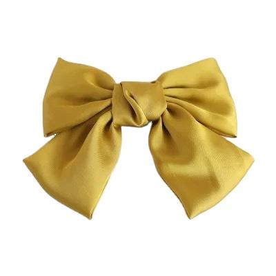 China Fashion high quality oversized celebrity style bow hairpin clip ponytail spring hair accessories charming elegant sweet Japan and Korea hot hairpin lolita for sale