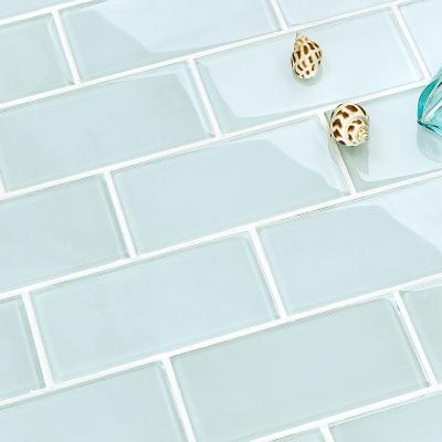 China Interior Wall Subway Tile Glass Backsplash Modern Home Subway Tiles for sale