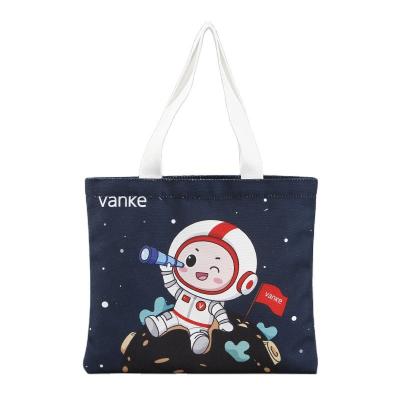 China Recyclable Factory Wholesale Reusable Customized Luxury Black Tote Bag for sale