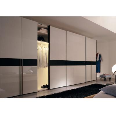 China PANEL Good Quality Factory Bedroom 3door Wardrobe Sliding Mirror Doors for sale