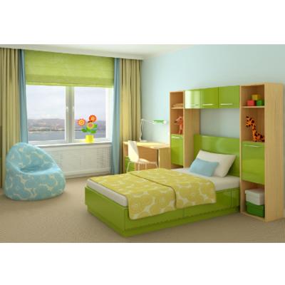 China Anti-scratch Natural Color Simple Designs Furniture Bedroom Sets For Kids for sale