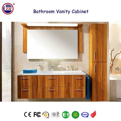 China Guangzhou Modern Factory Wholesale Modern Particleboard Bathroom Furniture for sale