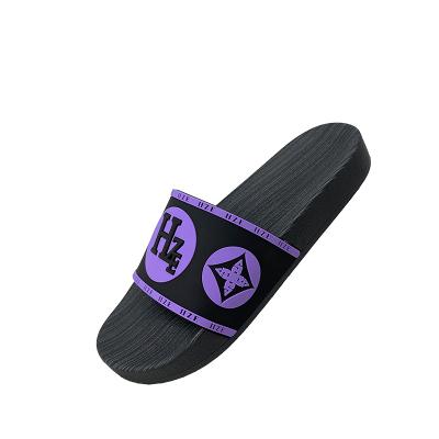 China CUSHIONING latest design high quality soft custom logo slide blue red black white blue slipper for men kito sandals ladies slippers for sale