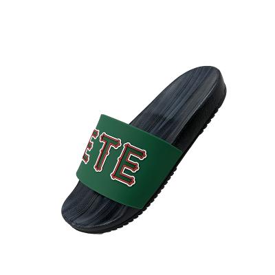 China CUSHIONING Men's Bathroom Non-slip Slippers Sandals Indoor Summer Indoor Slippers Slippers Flat Outdoor Beach Vacation Shoes Flip Flops for sale