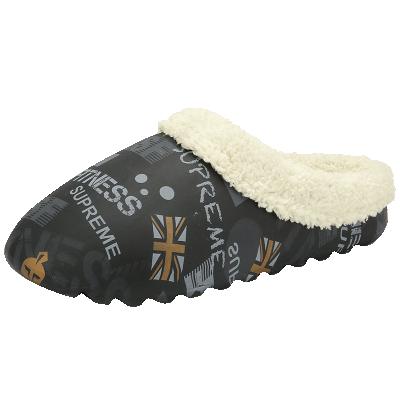 China Custom Made Winter Outdoor Soft Slippers Fashion Bedroom Fur Fluffy Home Slippers for Men Women Slippers Winter for sale