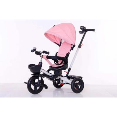 China Hot Selling Safety Kids Tricycles With Rubber Wheels 360 Degree Rotation Baby Tricycle Tricycle For Baby for sale