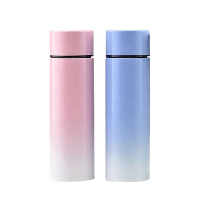 China Sustainable top seller mini stainless steel water bottle insulated vacuum flask portable multi-color small pocket thermos for sale