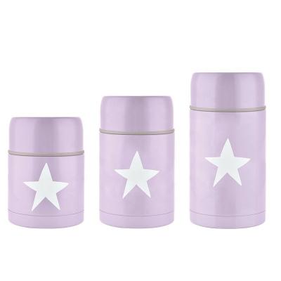 China Modern custom insulated stainless steel lunch box vacuum food flask wide mouth thermos food jar cute vacuum food jars with lid for sale