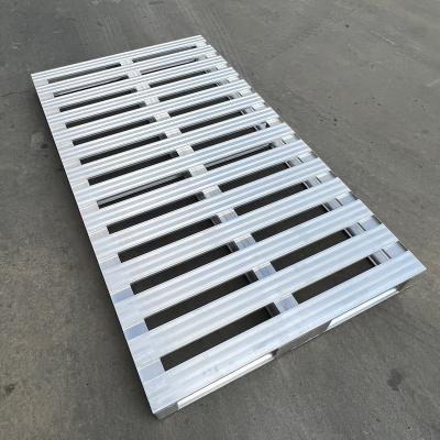 China Single Faced Single Faced Aluminum Warehouse Metal Pallet For Industrial Transportation for sale