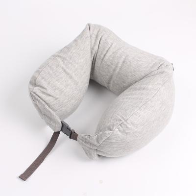 China New Style Travel NECK Particle Foam Cotton Pillow Pure Multifunctional Travel Pillow Travel Pillow U Shaped Neck Protection Pillow for sale