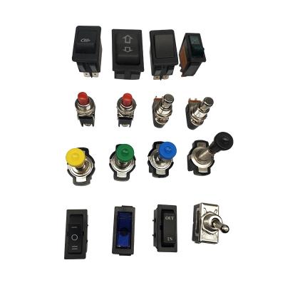 China Wholesale Custom Car Switch 2 Pin Light Touch OFF- Pedal Switch (ON) PBS-24B for sale