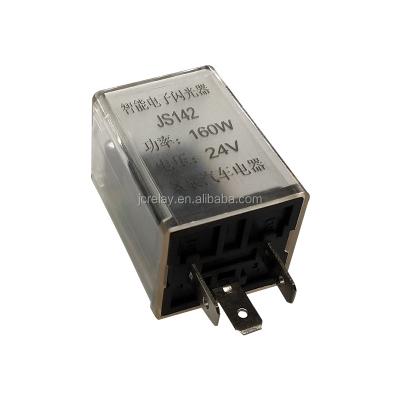 China 3 Pin 12v 24v Car Flasher Relay Fix LED Light Glow Blinker Universal For Car Truck Motorcycle R072 for sale