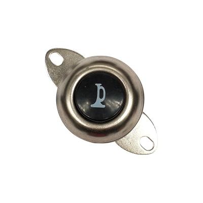 China SPST Car Horn Button Switch 3A 30VDC SPST 2P Waterproof Car Horn Switch Button for sale