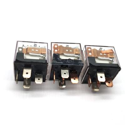 China Hot Sale New Product AgSnO2 Relay Lighting LED5pin DC 80A Automotive Relay for sale