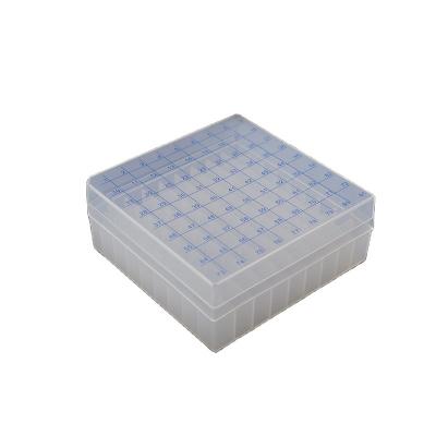 China box81 12wells premium medical exam consumables freezer plastic tube with lettering for sale