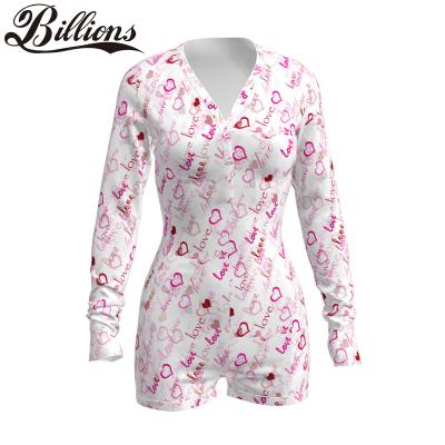 China 2021 QUICK DRY Jumpsuits Plus Size Onesie Baby Clothes Women Valentine Clothing San Valentine Gift Valentines Day Pajamas for sale