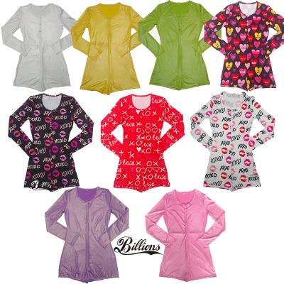 China Free samples QUICK DRY Inventory clearance for custom wholesale adult women's onesie sexy onsies women pajamas for sale