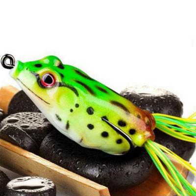 China Hot-selling Soft Silicone Frog Fishing Lures, 6-13g 4.5-5.5cm Frog Lure For Snakehead, Artificial Bait for sale