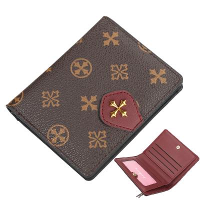 China Baellerry New Style Fashion Four Zipper Clover Leather Short PU Section Card Wallet For Women,Madam Phone Card Holder Case Bag Wholesale for sale