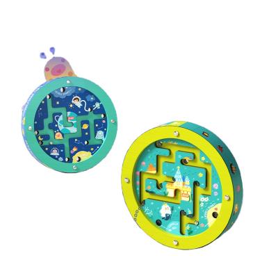 China MD1132/1133/1134 mideer educational toys kids focus logical thinking spatial educational toys ball training double-sided maze for sale