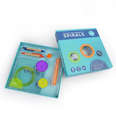 China MIDEER MD1005 Drawing Children Drawing Toys Classic Spirograph Toys For Kid Drawing Toy for sale