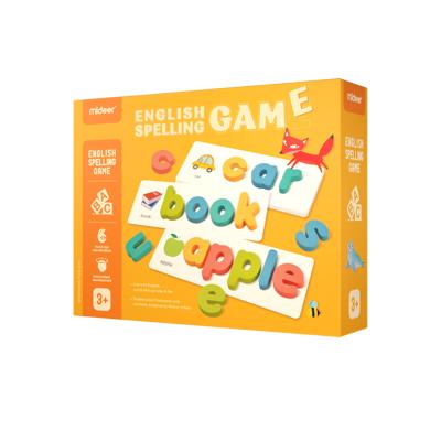 China Mideer MD2108 Early Educational Spelling Game Cognitive Wooden Letters Toys MD2108 for sale