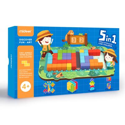 China MD1117 Mideer 5 in 1 Block Logic Thinking Training Toys, EDUCATIONAL Children's Board Games New Year Gifts MD1117 for sale