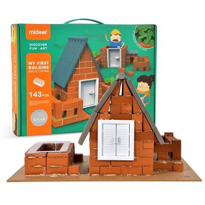 China Building Toy MD4139 MY FIRST BUILDING-IDYLLIC COTTAGE DIY Playhouse for sale