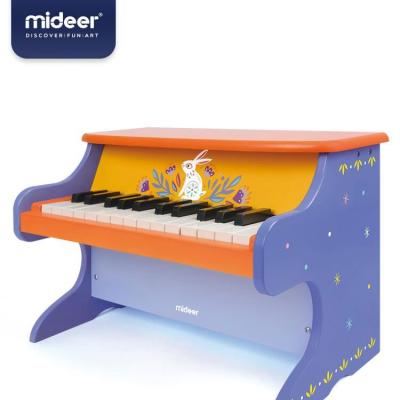 China Toy Mideer Battery Operated Piano Wooden Children's Musical Instruments Electronic Piano for sale