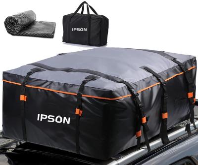 China IPSON car cargo carrier roof bag for car roof boxcar roof storage box for sale