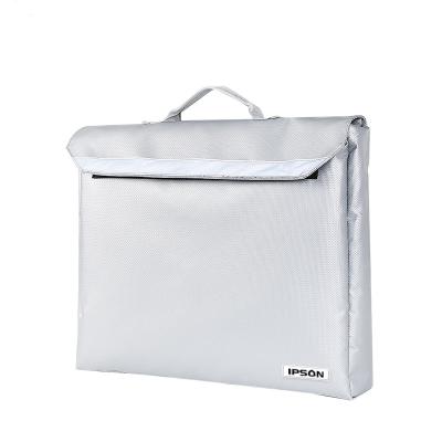 China Fireproof PVC IPSON Document Bag Organizer Money Bag Fireproof for sale