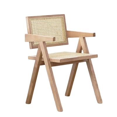 China Reclining SUCCESSOR wholesale durable Manufacturing eco-friendly rattan dinning chair chair with armrest for sale