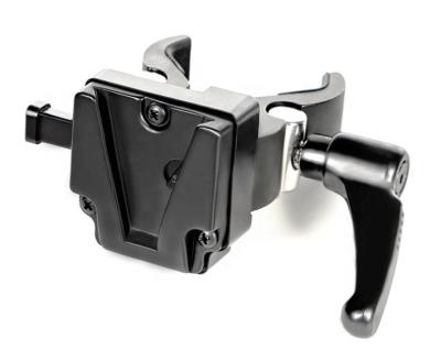 China Professional Aluminum Stiff Drive V-port Buckle Fastening Clip Claw Clamp V Mount Female for sale