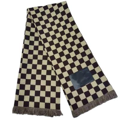 China PORTABLE Wholesale Customized Design High Quality Comfortable Cashmere Plaid Wholesale Customized Warm Blanket for sale