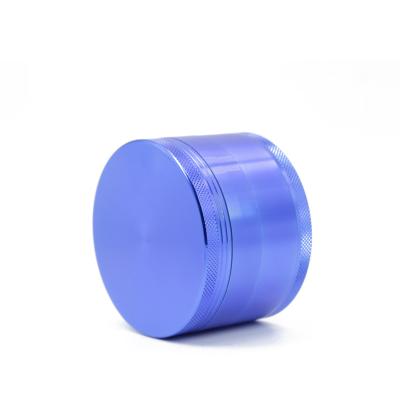 China High Quality 50Mm Matte Herb Grinder Smoking Accessories Aluminum Modern HUKA HOOKAH 4 Layers for sale