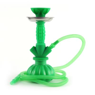 China Portable Hot Seller Huka Hookah Pumpkin Hookah Set Portable Green Chicha Silicone Hookah Shisha for sale