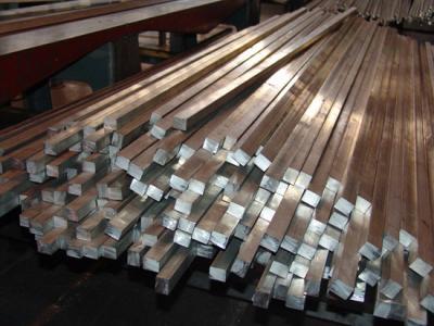 China Hot Rolled Carbon 303 Stainless Square Steel Rod , Metal Square Bar for sale