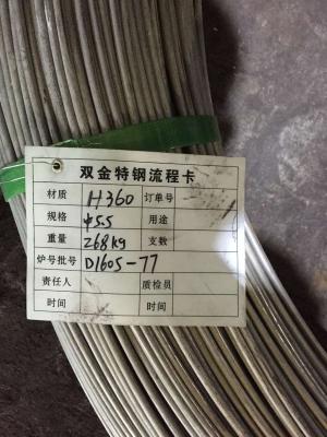 China 304 / 316 Bright Annealed Stainless Steel Wire Rod Dia 2mm For Overhead Crane Beams for sale