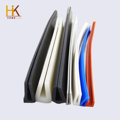 China Durable High Temperature Resistant Rubber Car Door Edge Seal Rubber Sealing Stripe for sale