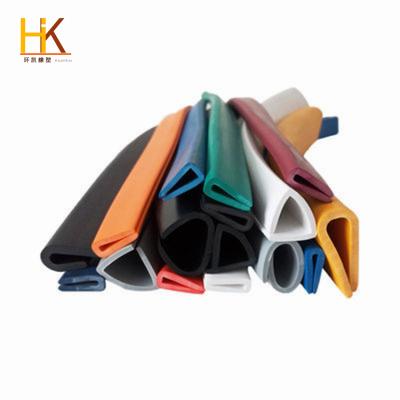 China Durable Automotive Door Seal Strip Epdm Rubber Sealing Stripe Customized Rubber Products for sale