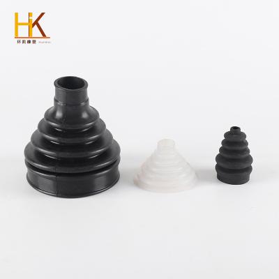 China Industrial Electrical Equipment Various OEM Silicone Form Custom Molded Rubber Bellows for sale