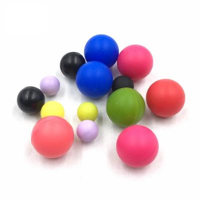 China All factory hot sale custom made rubber ball with rubber ball in different colors for sale